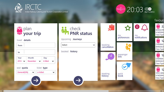 irctc